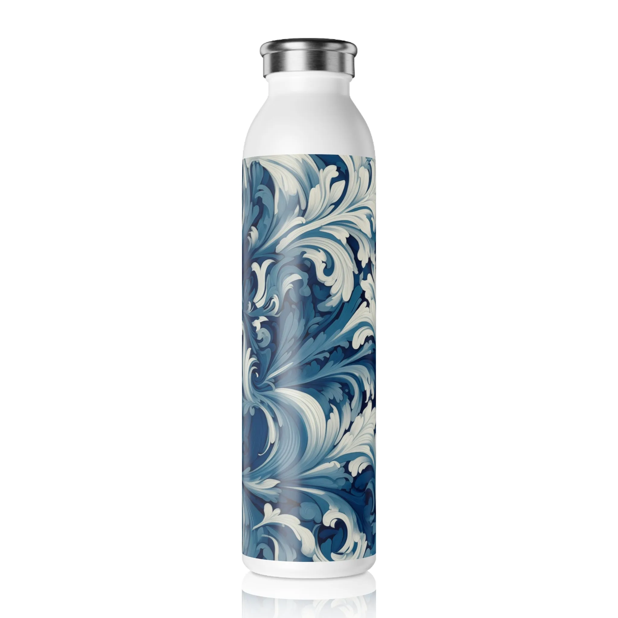 Slim Water Bottle - Celestina Tadasana Scroll