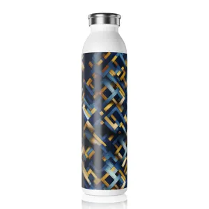 Slim Water Bottle - Luthera Salabhasana Plaid