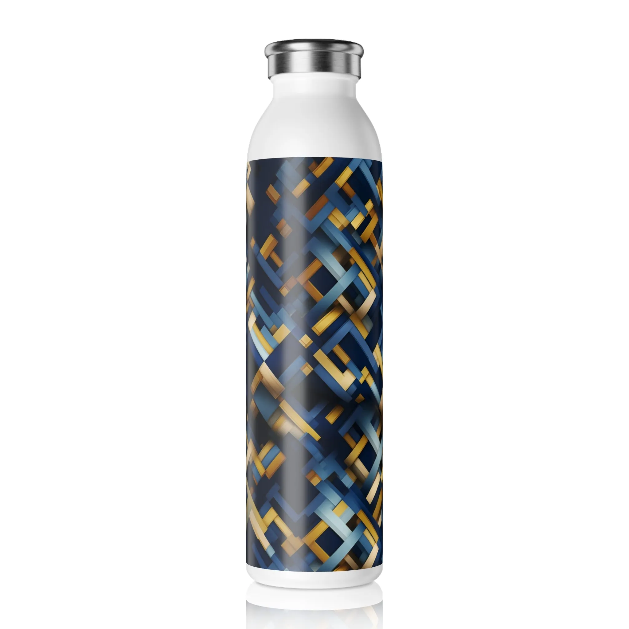 Slim Water Bottle - Luthera Salabhasana Plaid