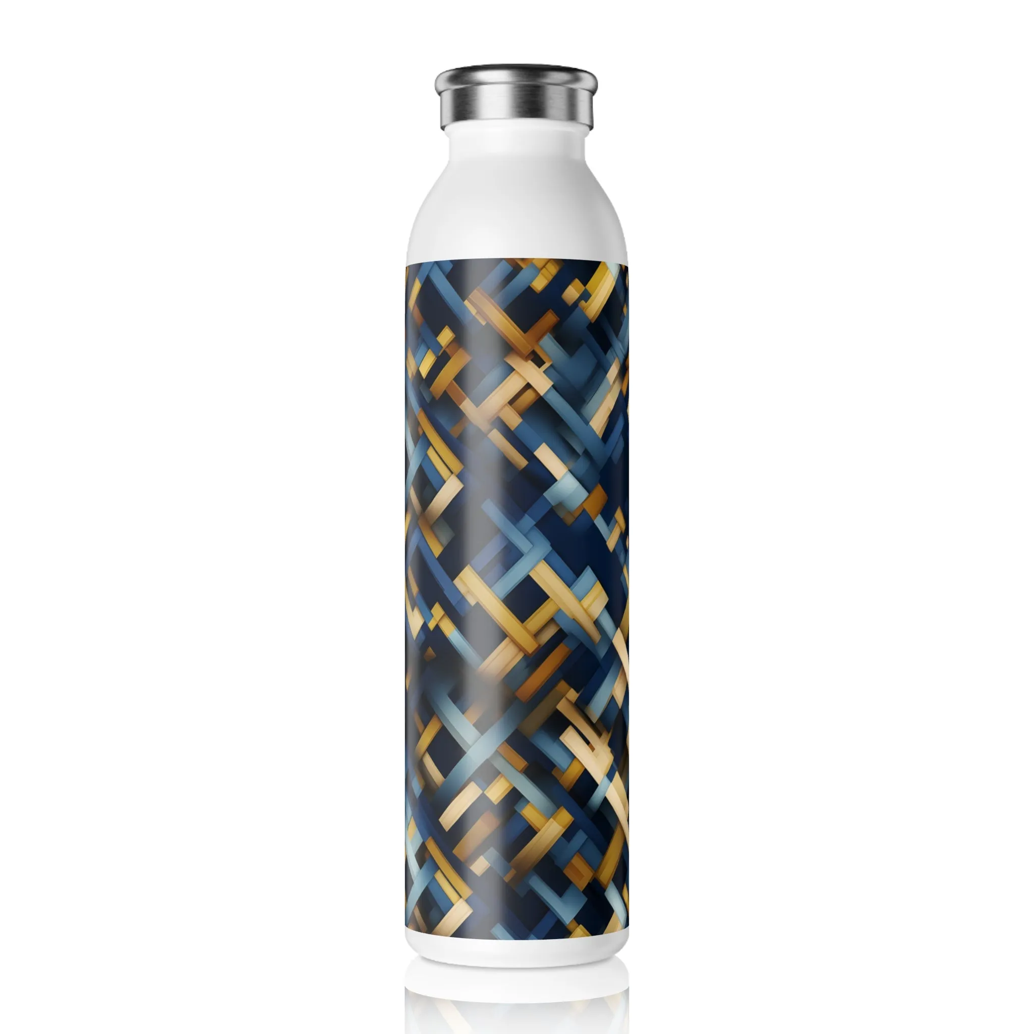 Slim Water Bottle - Luthera Salabhasana Plaid