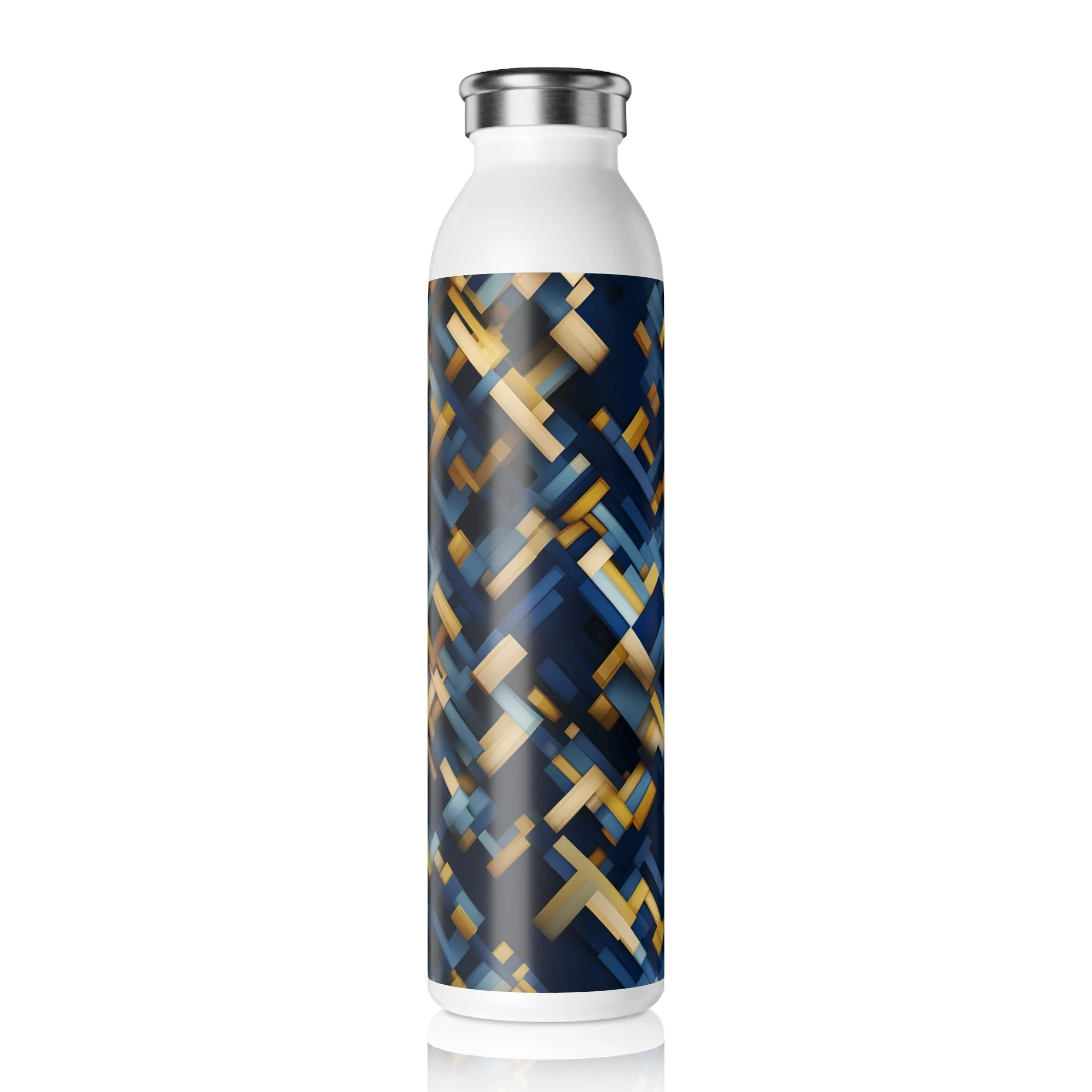 Slim Water Bottle - Luthera Salabhasana Plaid