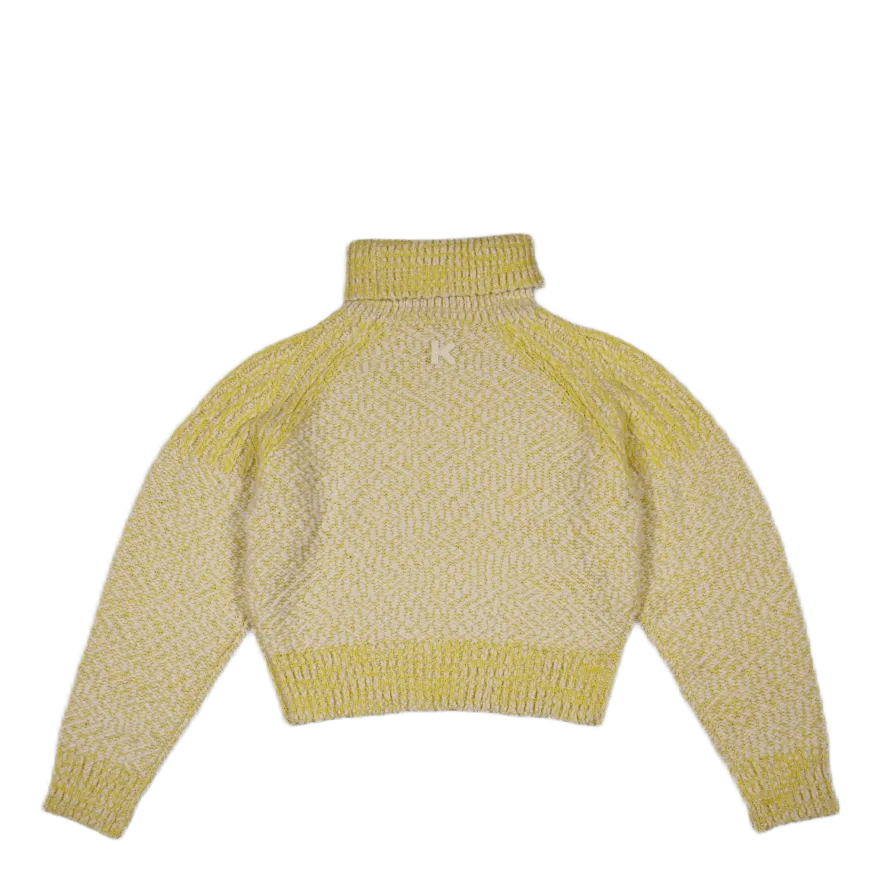 Slub Knit Jumper Yellow