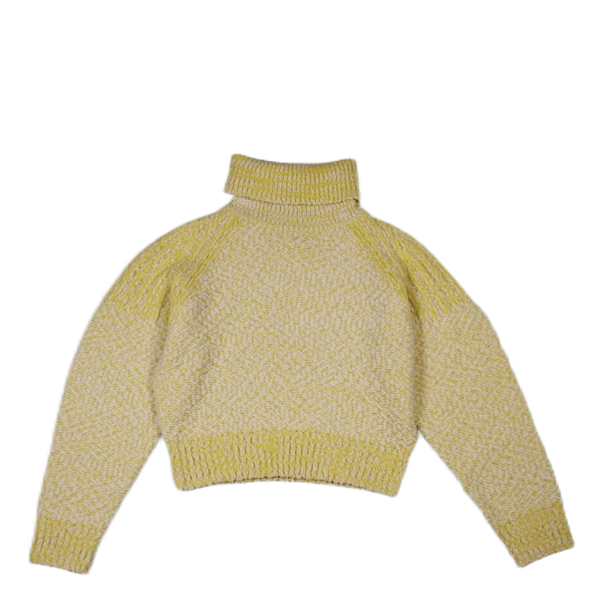 Slub Knit Jumper Yellow