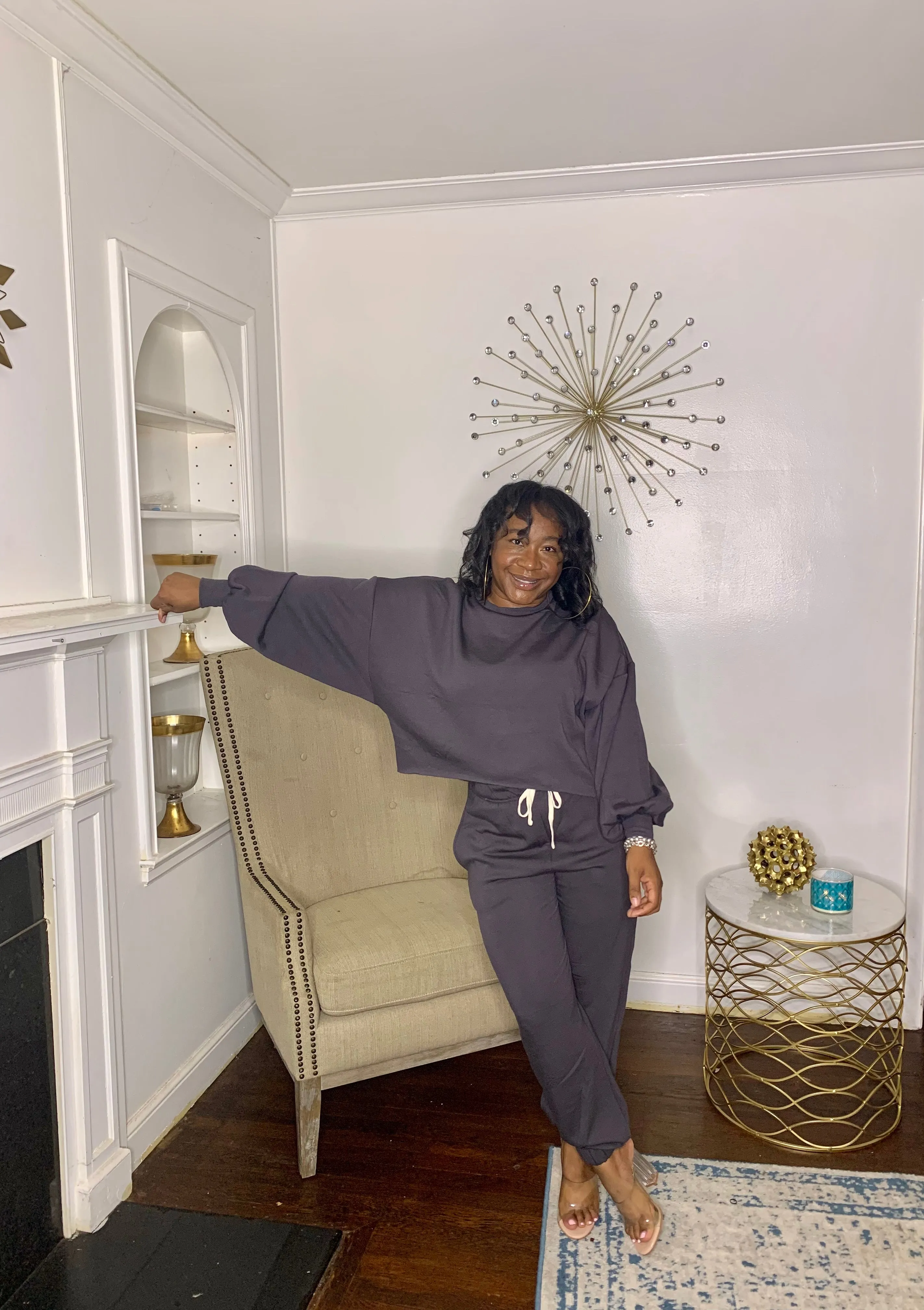 Soft high low sweatshirt