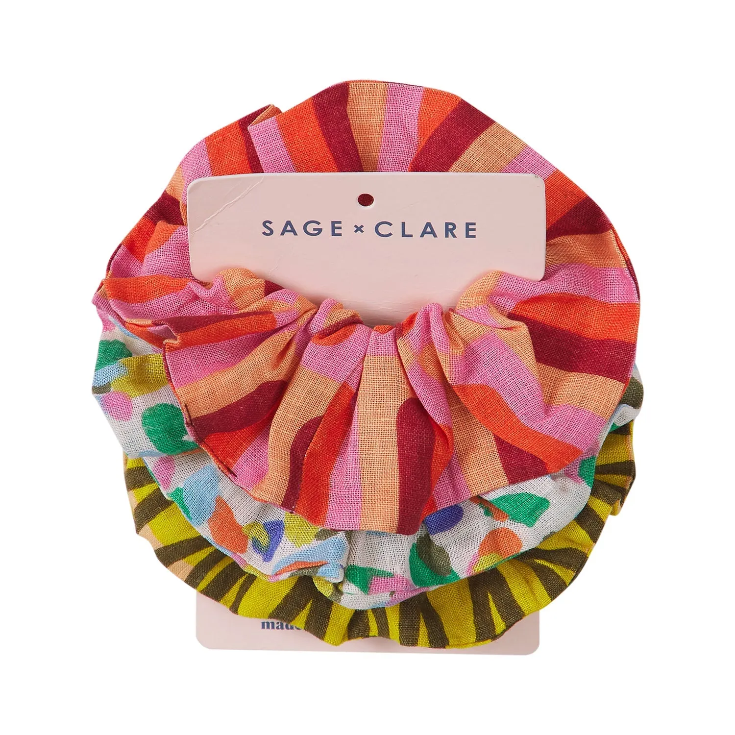 SOLANA SCRUNCHIE SET