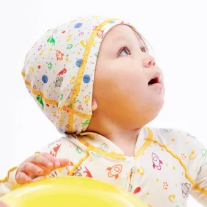 Soothems Eczema Cradle Cap for Babies | Sleep Cap May Also Be Used for Wet Wrap Therapy | Itch Relief Clothing