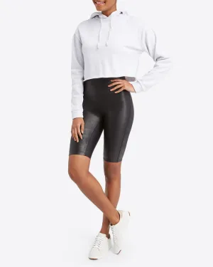 SPANX | Faux Leather Bike Short