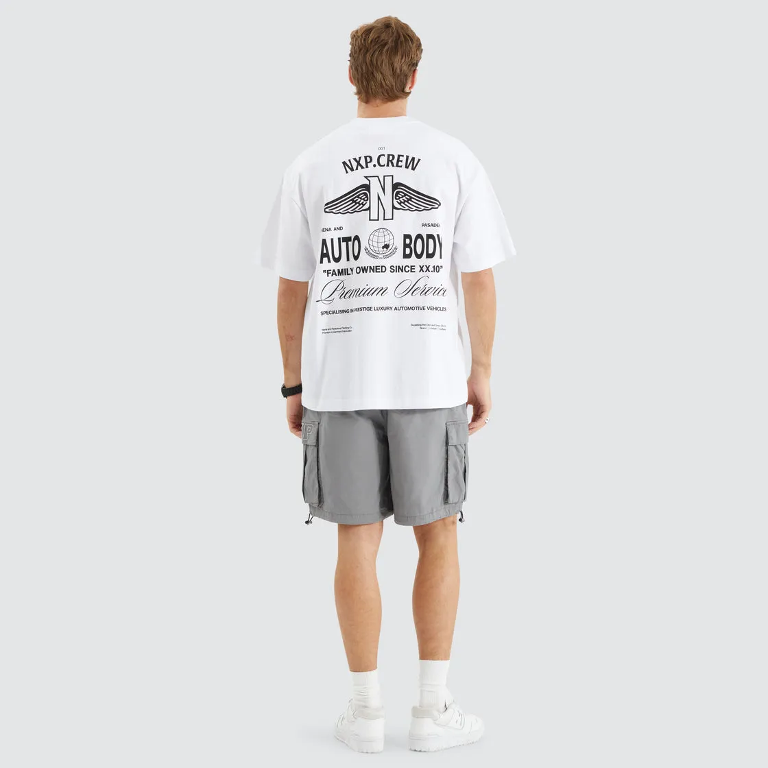 Steed Street Tee - Optical White