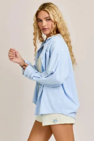 STRIPED OVERSIZED SHIRT