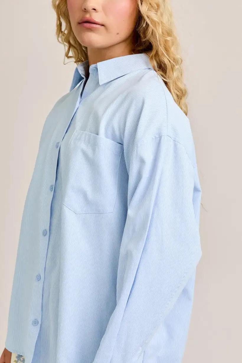 STRIPED OVERSIZED SHIRT