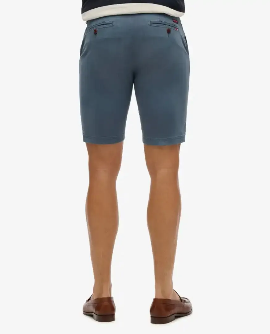 Superdry Vintage International Chino Shorts Washed Blue
