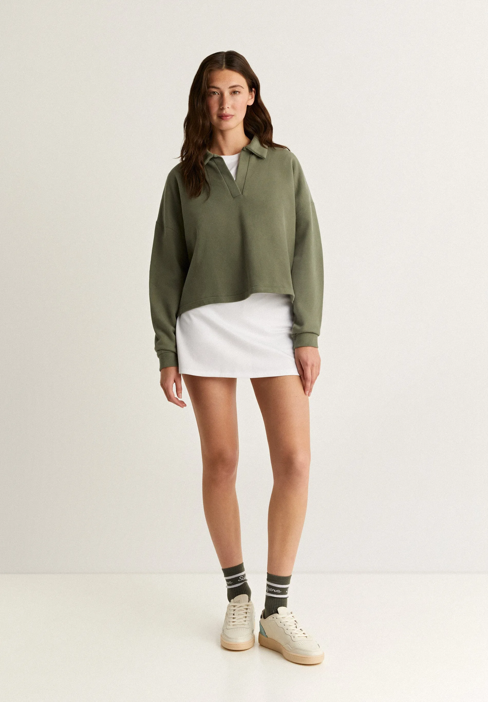 SWEATSHIRT DESPORTIVA CURTA