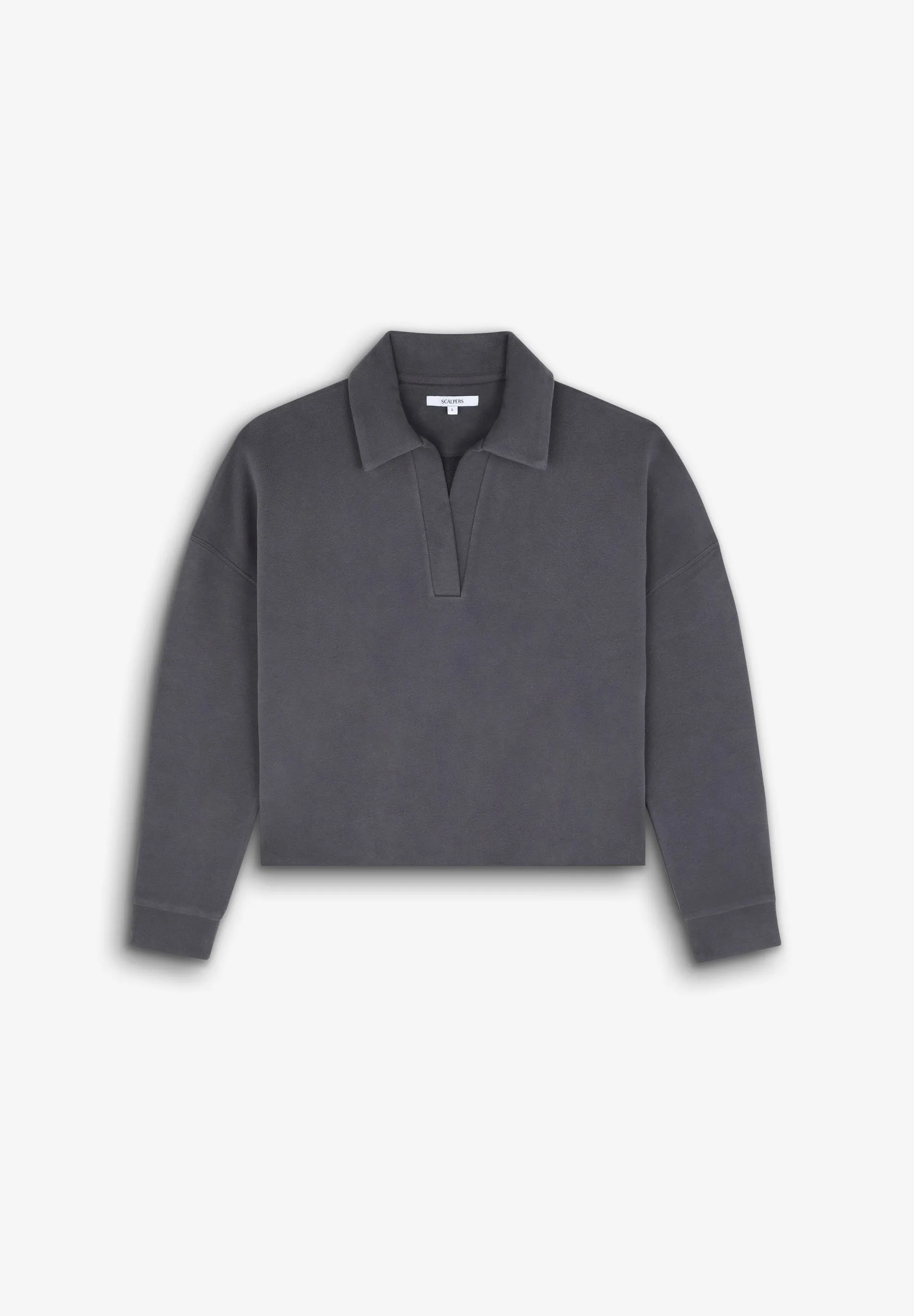 SWEATSHIRT TIPO CAMISA POLO