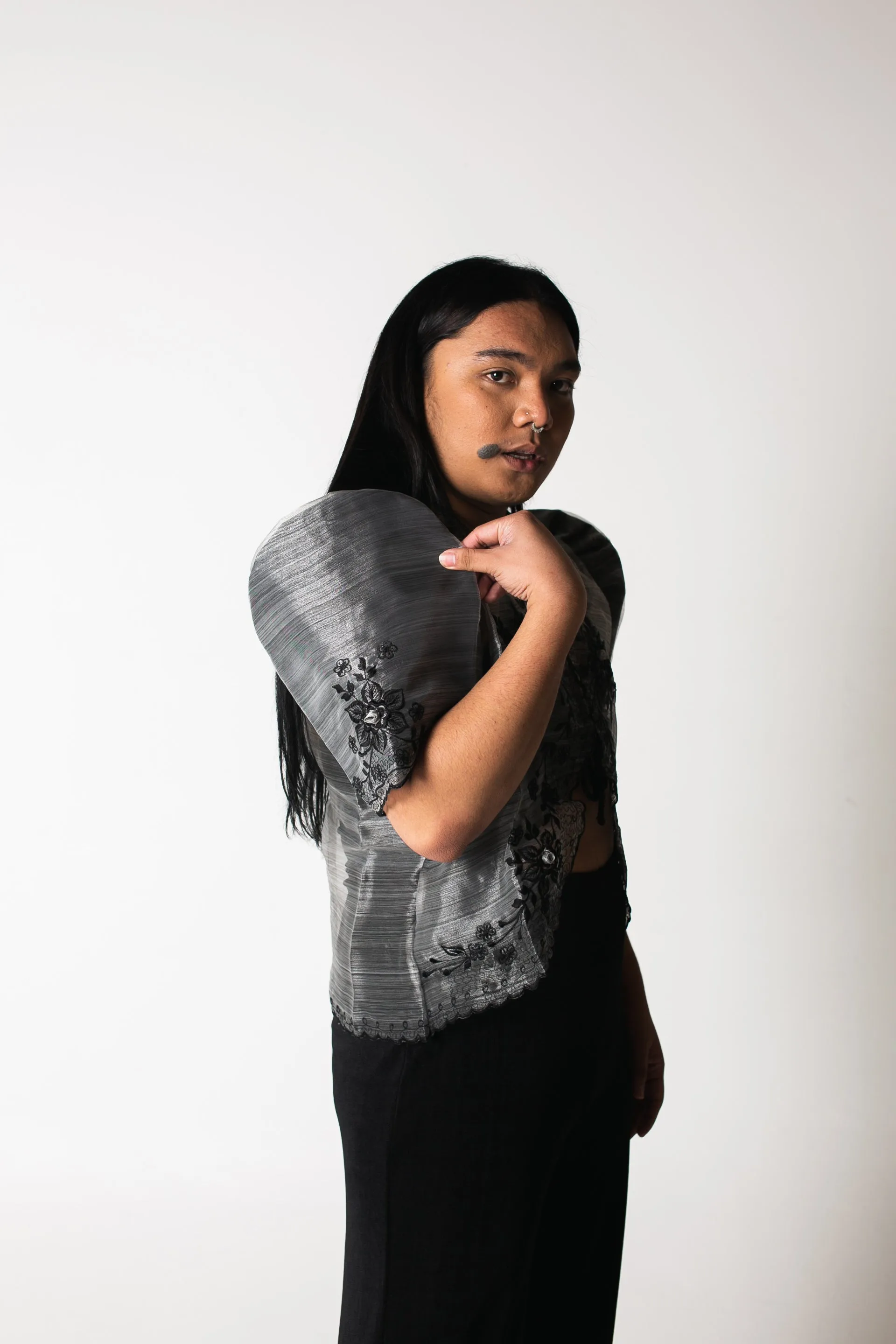 Tating Mestiza Blazer (Grey)