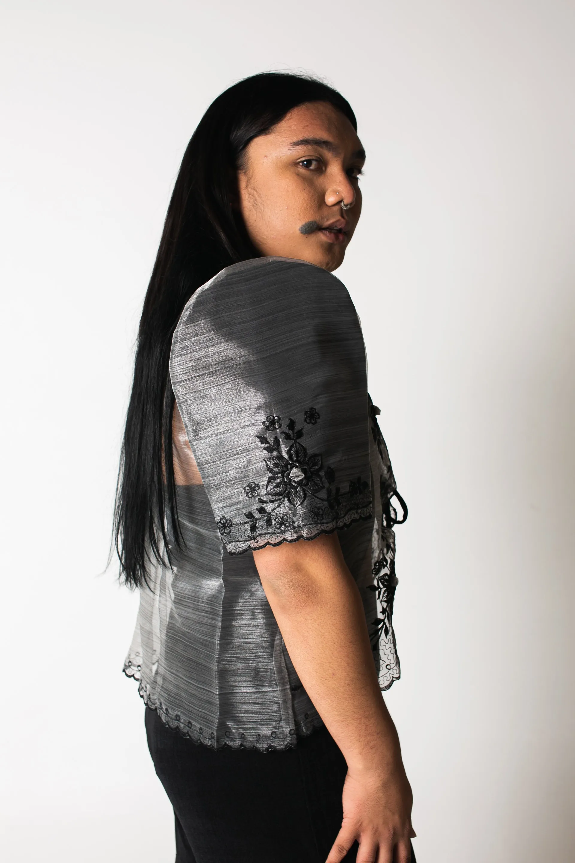 Tating Mestiza Blazer (Grey)