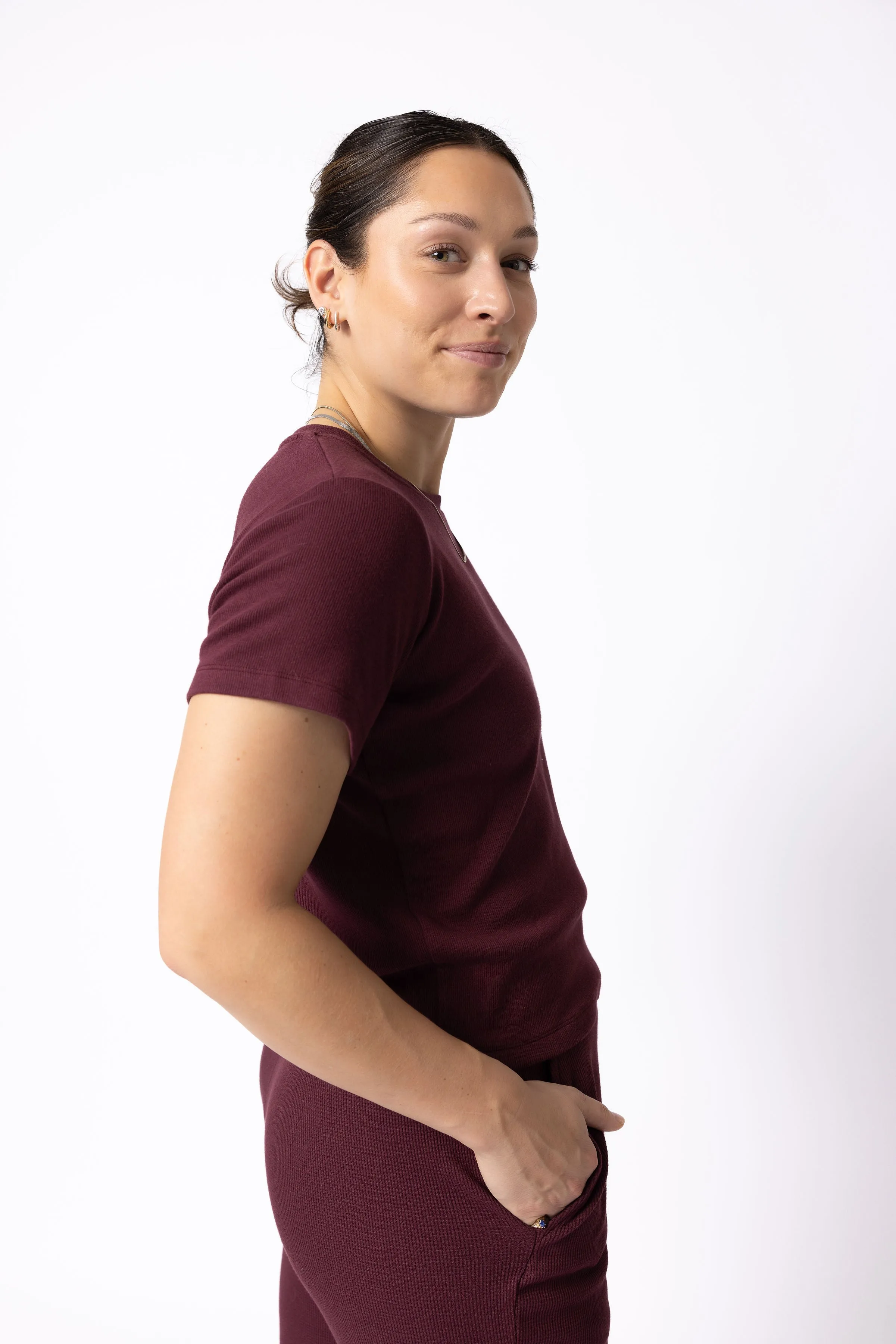 The Boxy T-shirt in Rib