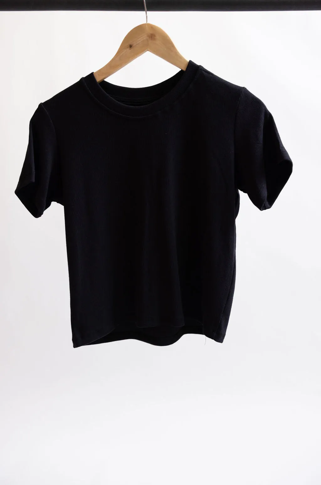 The Boxy T-shirt in Rib