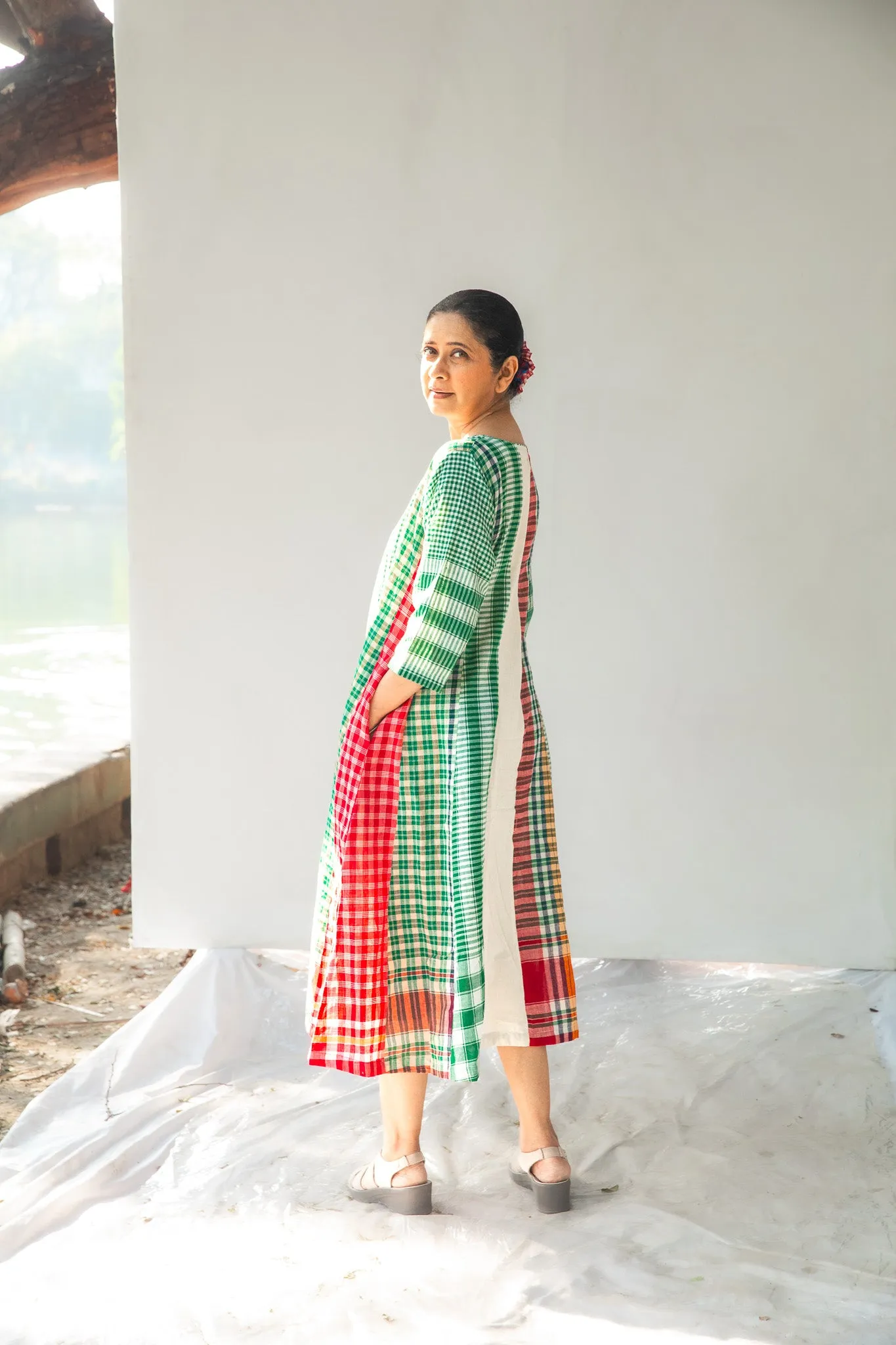 The Green Beret 16 Panelled Dress