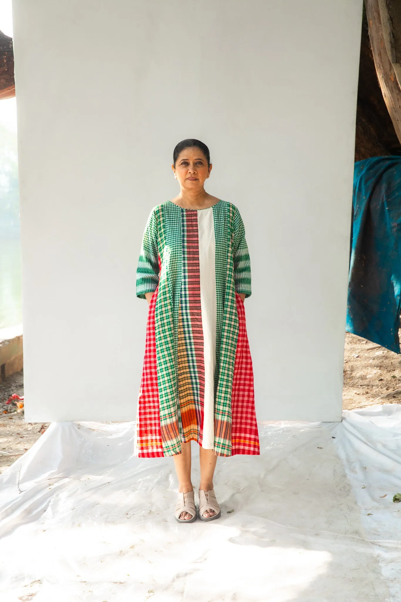 The Green Beret 16 Panelled Dress