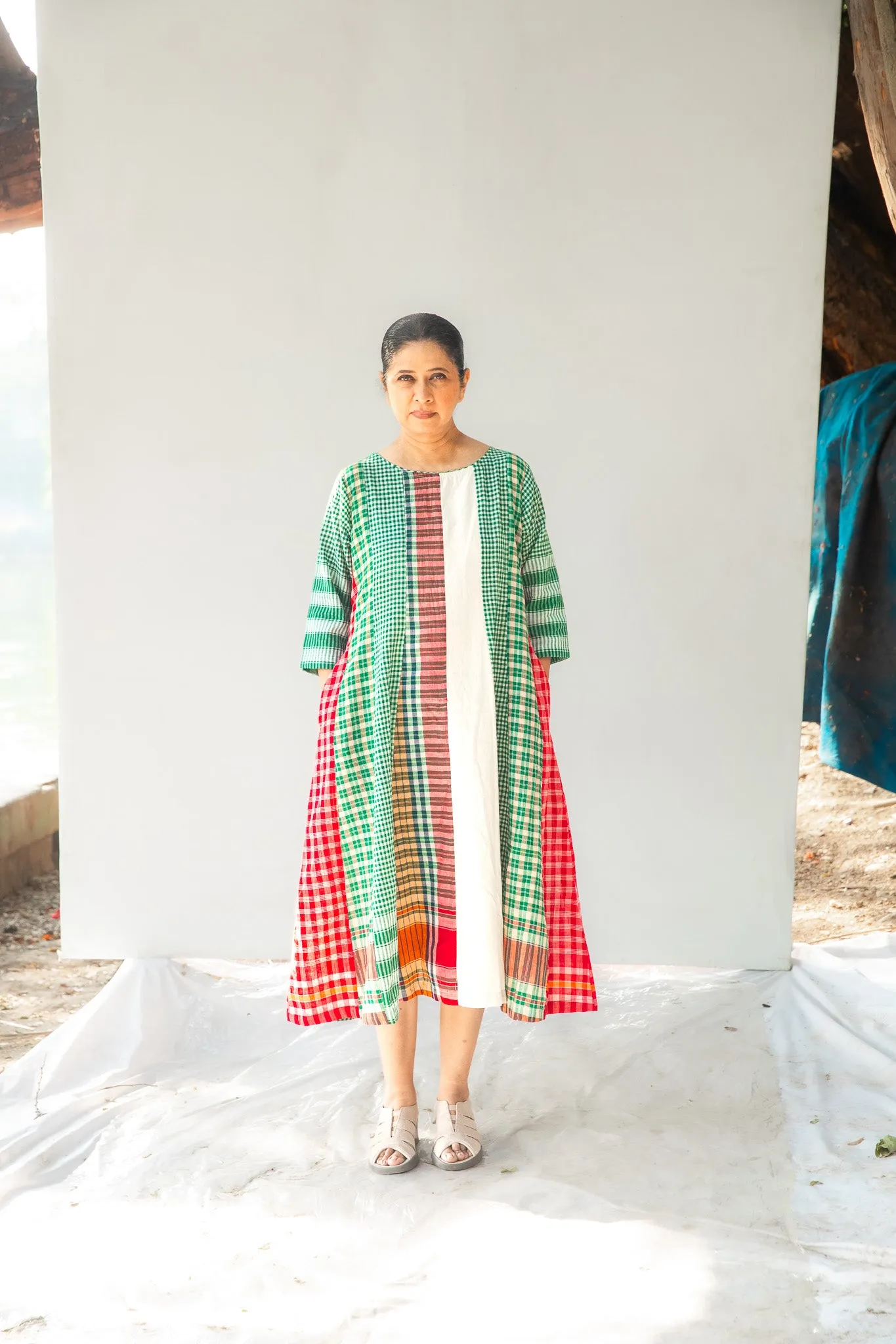 The Green Beret 16 Panelled Dress