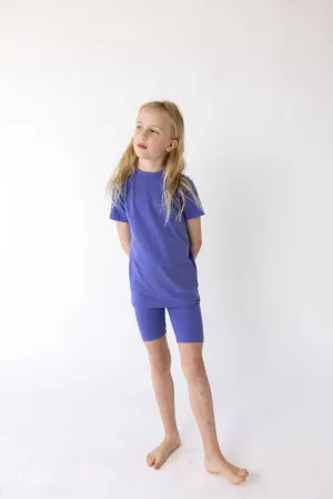 The Kid's Set in Jersey - Periwinkle