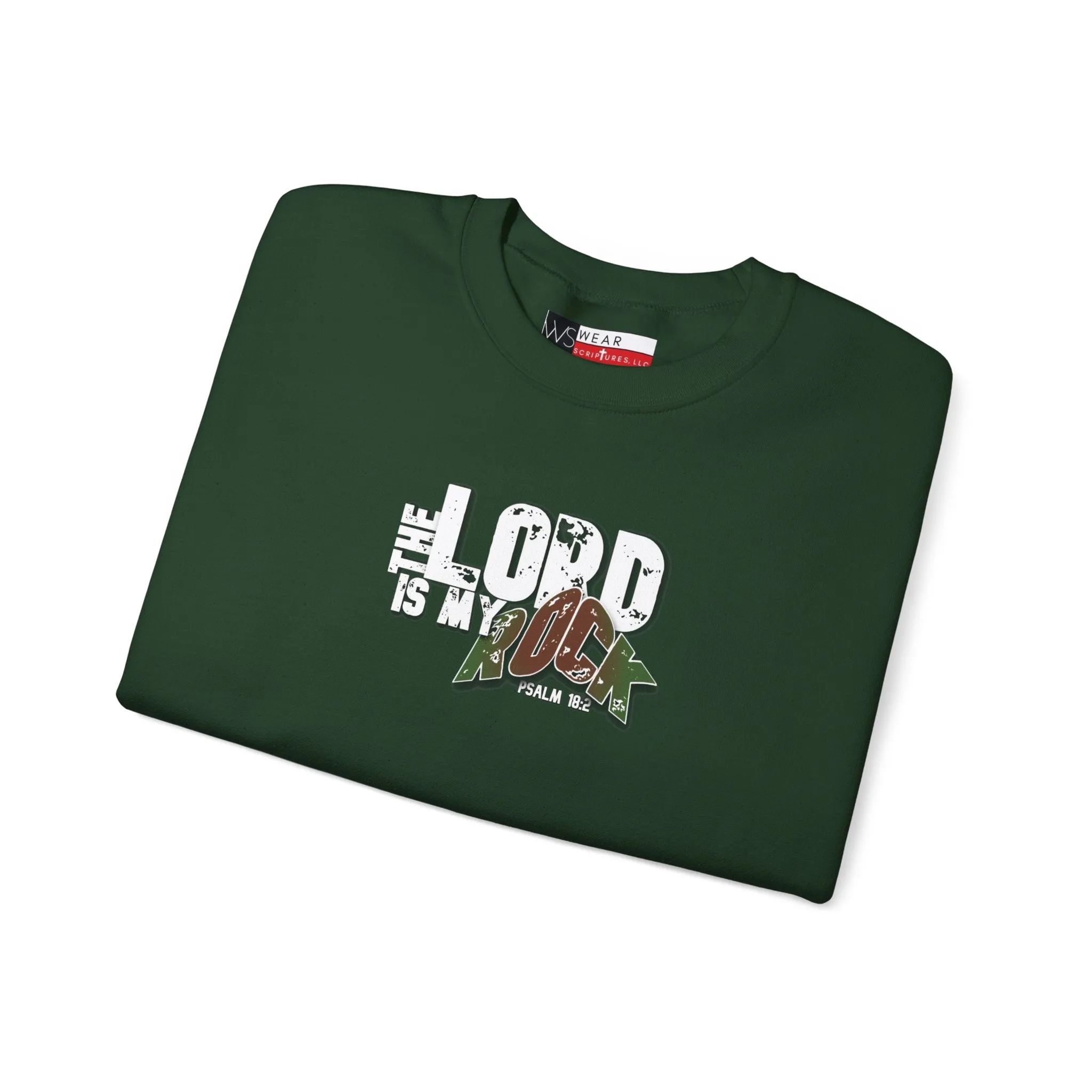 The Lord is My Rock Men’s Unisex Heavy Blend™ Crewneck Sweatshirt