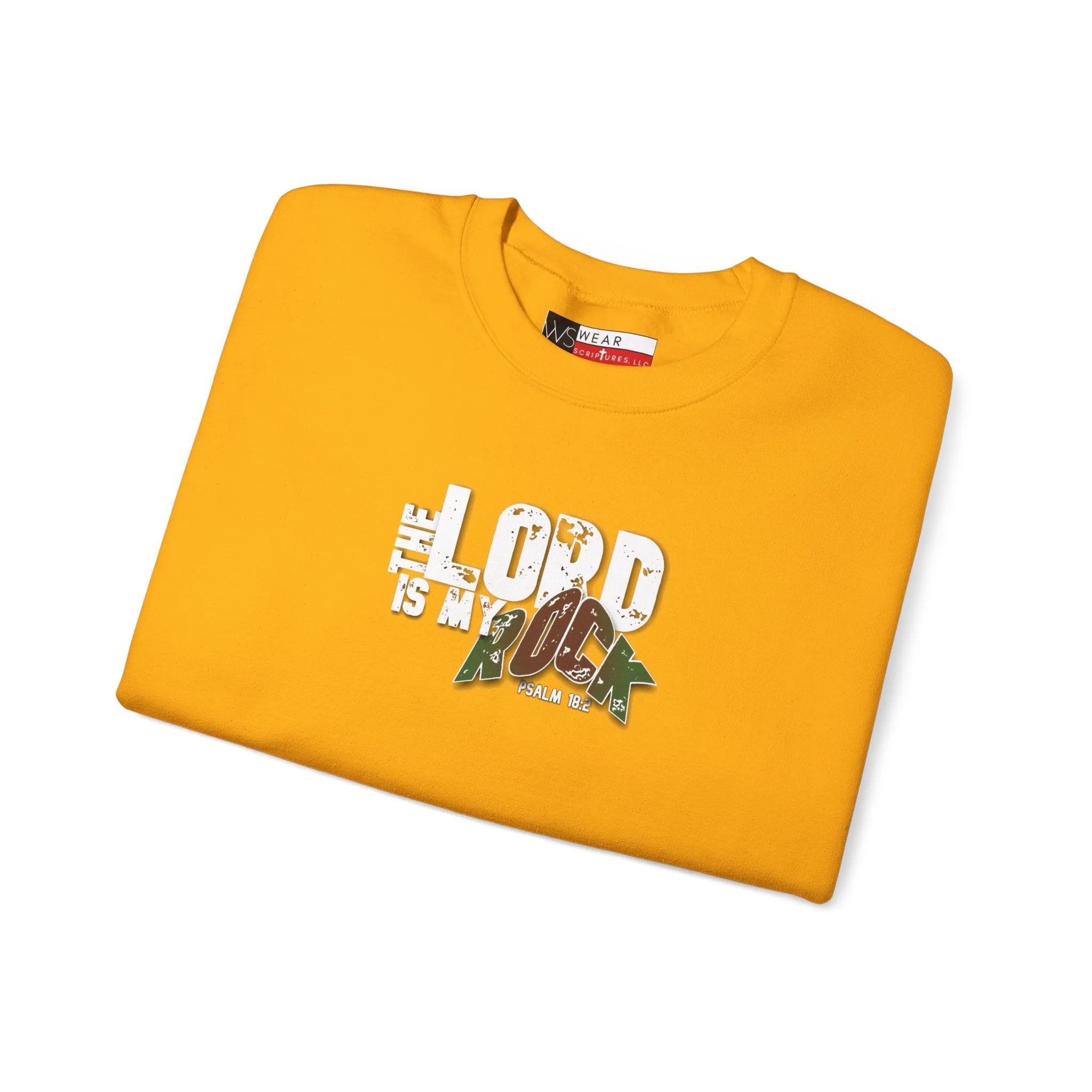 The Lord is My Rock Men’s Unisex Heavy Blend™ Crewneck Sweatshirt
