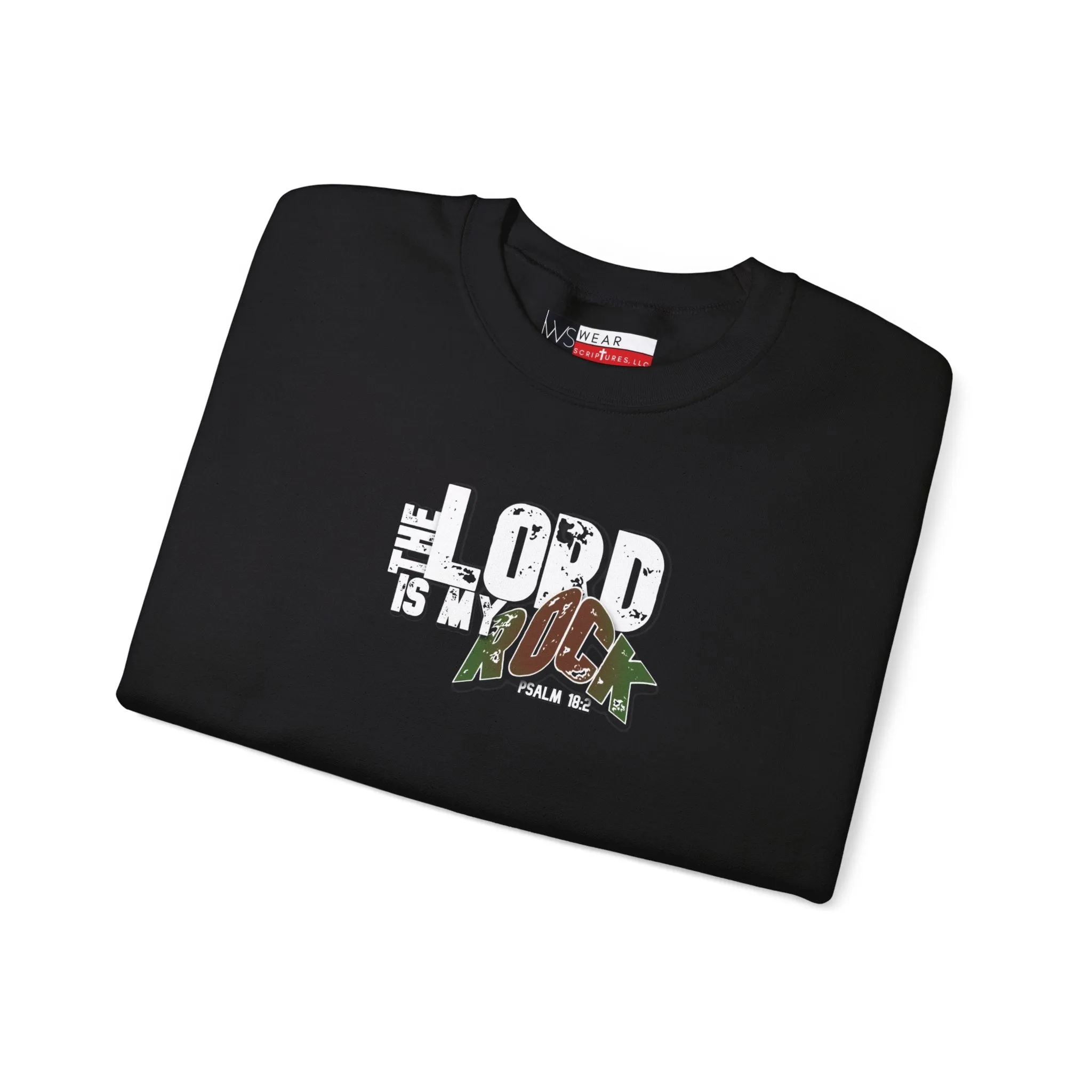 The Lord is My Rock Men’s Unisex Heavy Blend™ Crewneck Sweatshirt