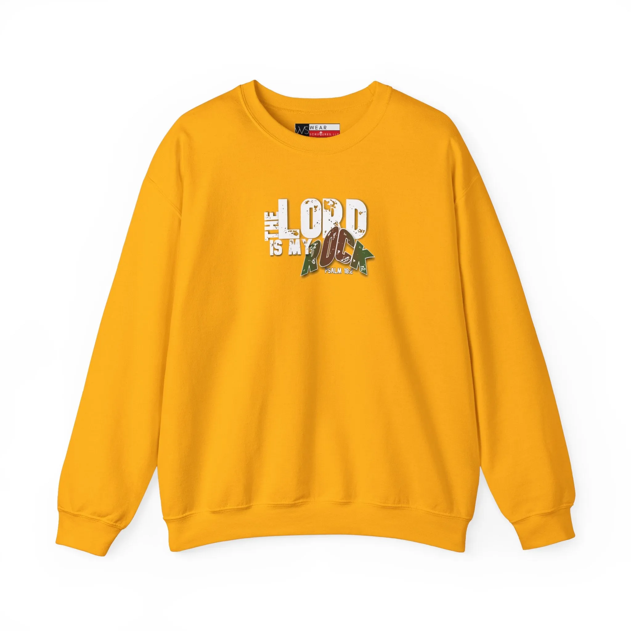 The Lord is My Rock Men’s Unisex Heavy Blend™ Crewneck Sweatshirt