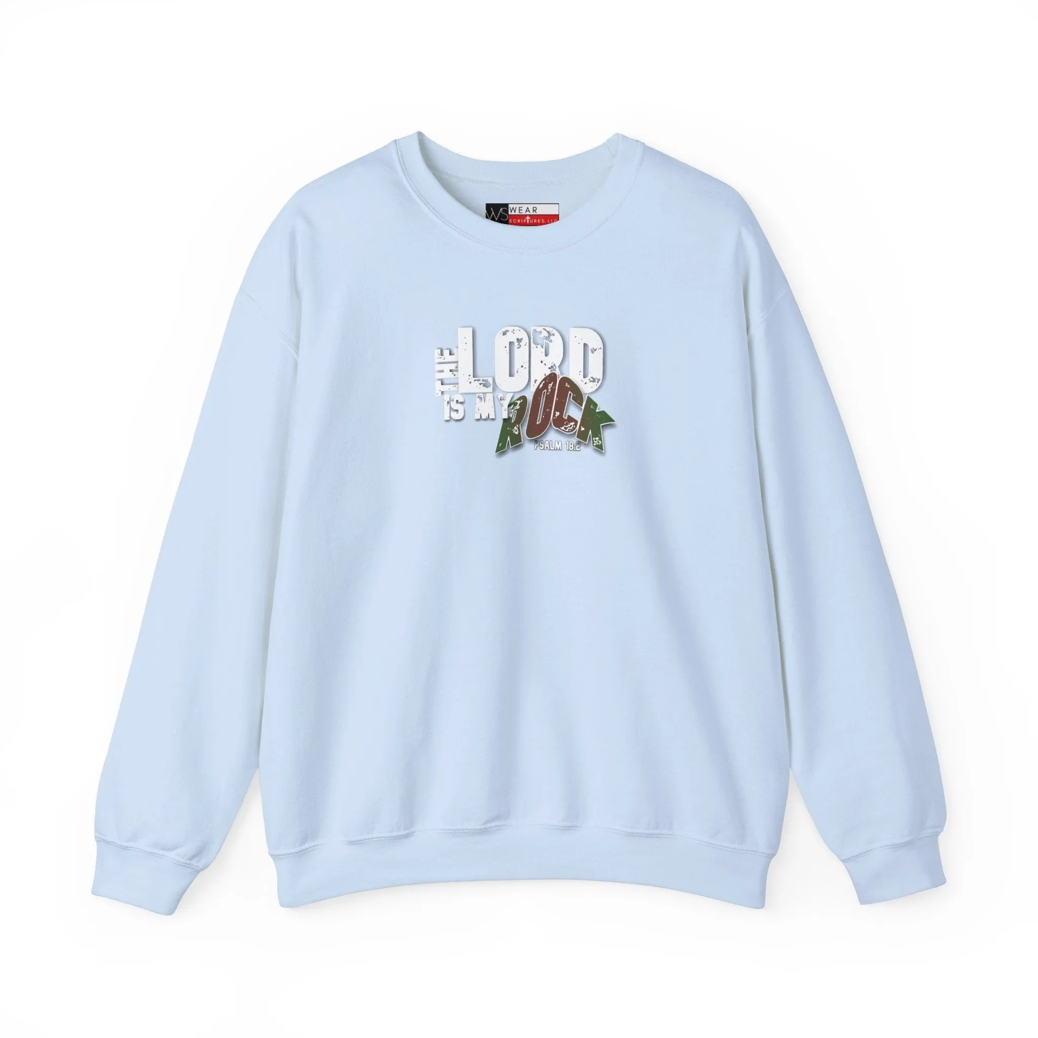 The Lord is My Rock Men’s Unisex Heavy Blend™ Crewneck Sweatshirt
