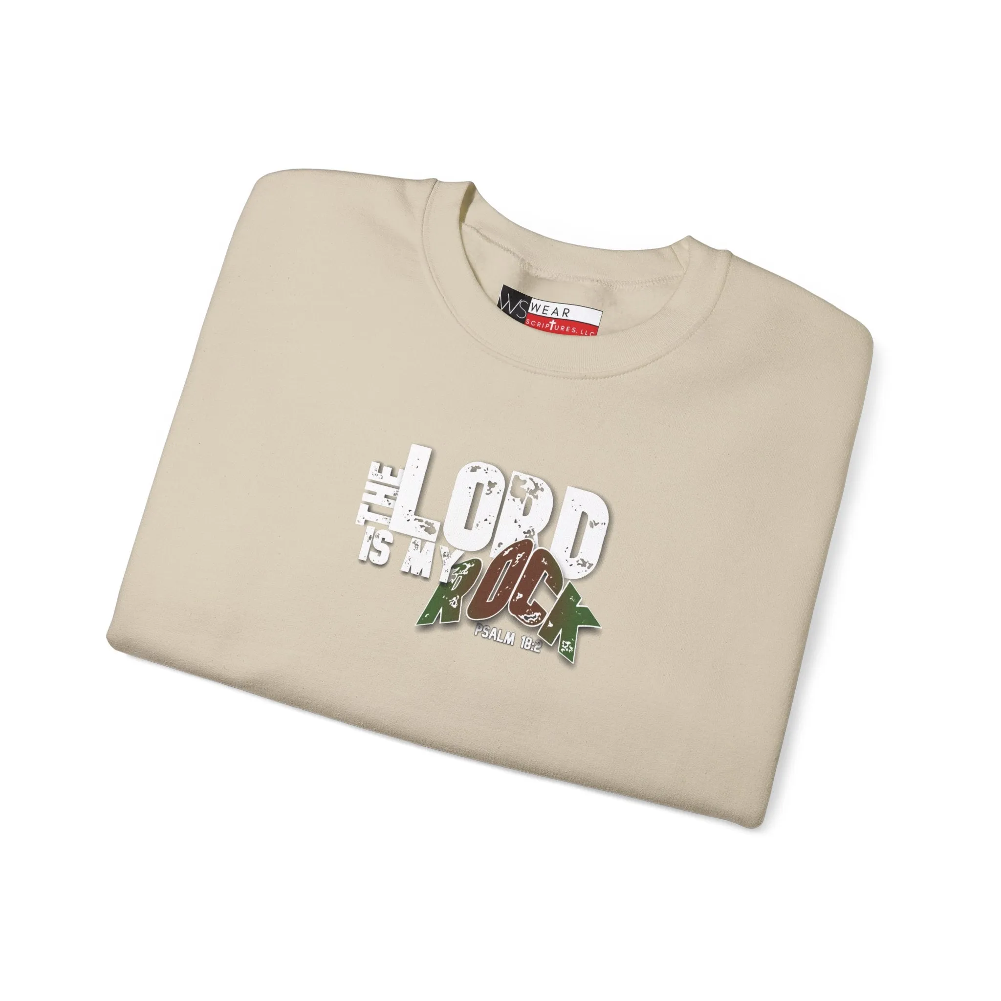 The Lord is My Rock Men’s Unisex Heavy Blend™ Crewneck Sweatshirt