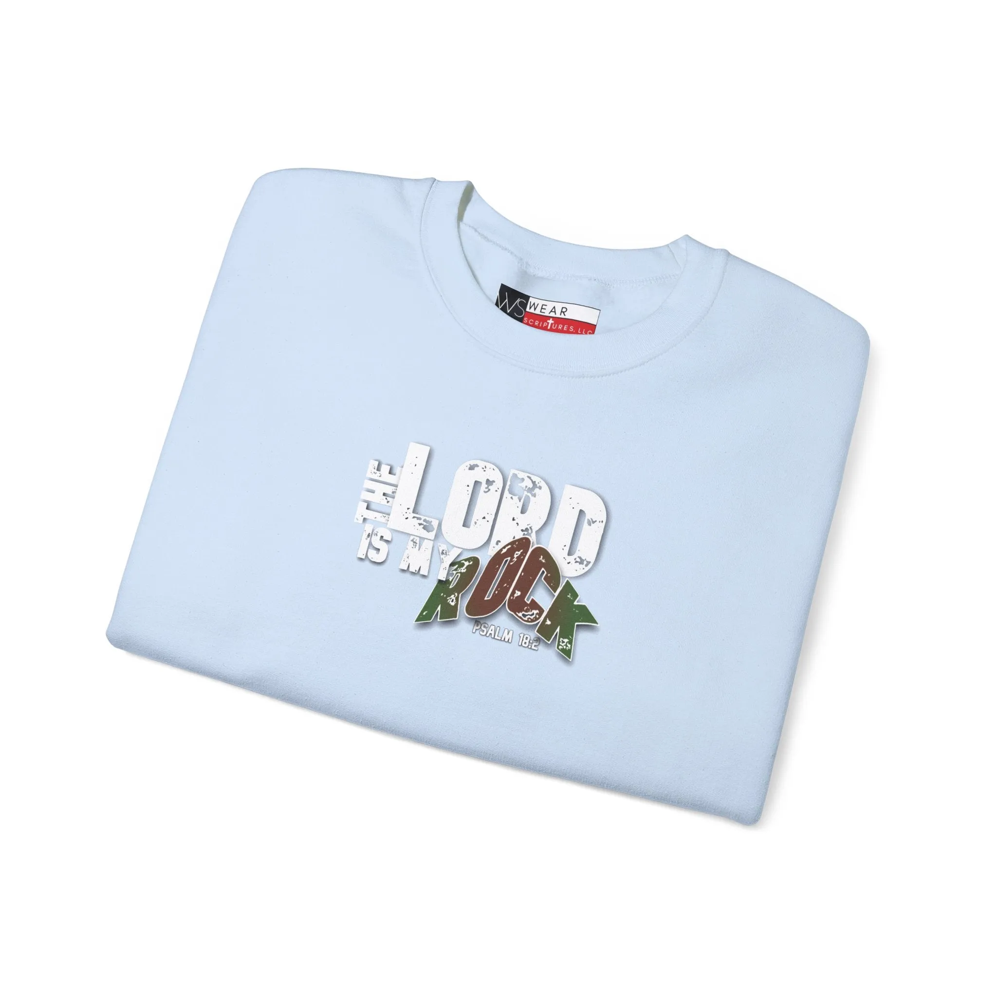 The Lord is My Rock Men’s Unisex Heavy Blend™ Crewneck Sweatshirt