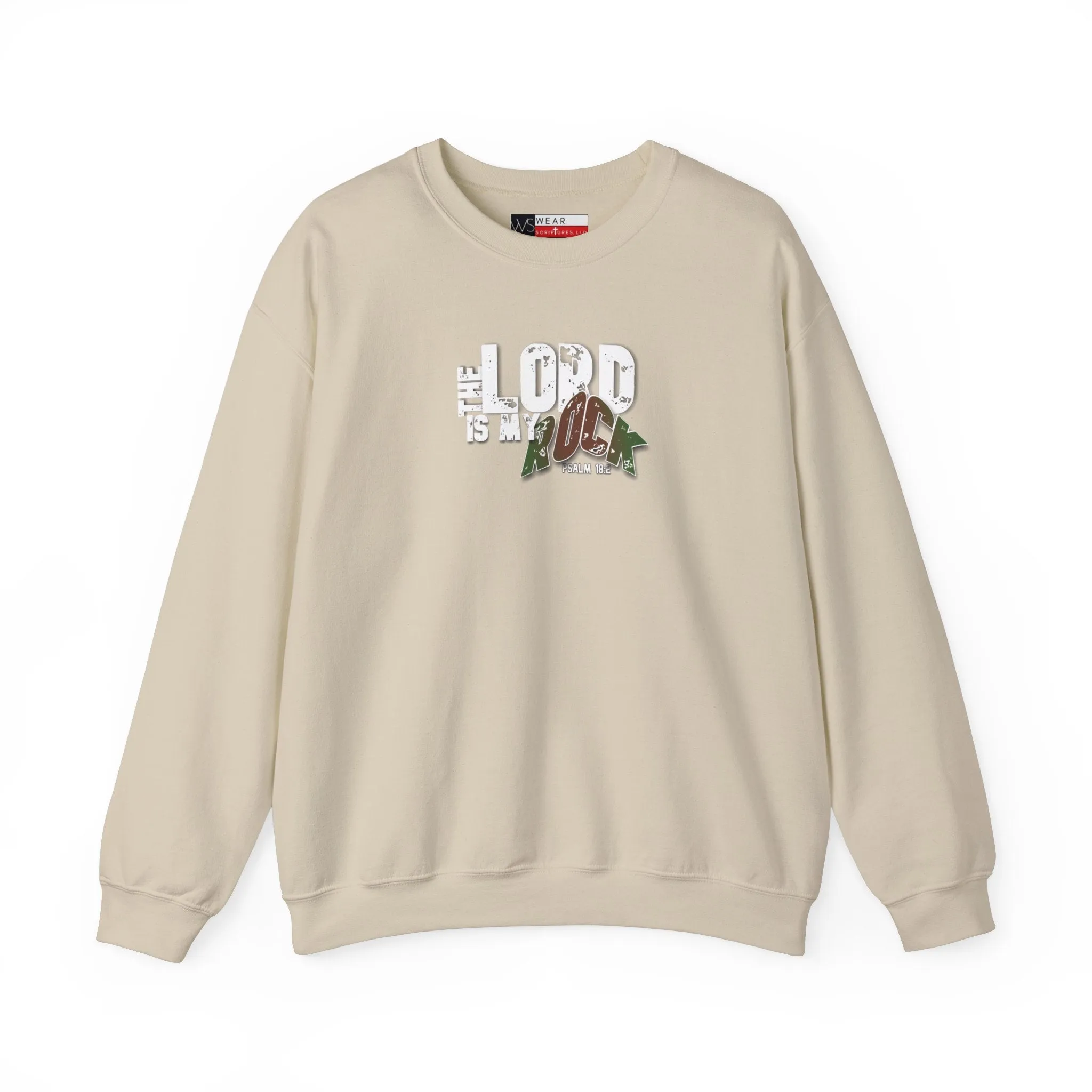 The Lord is My Rock Men’s Unisex Heavy Blend™ Crewneck Sweatshirt
