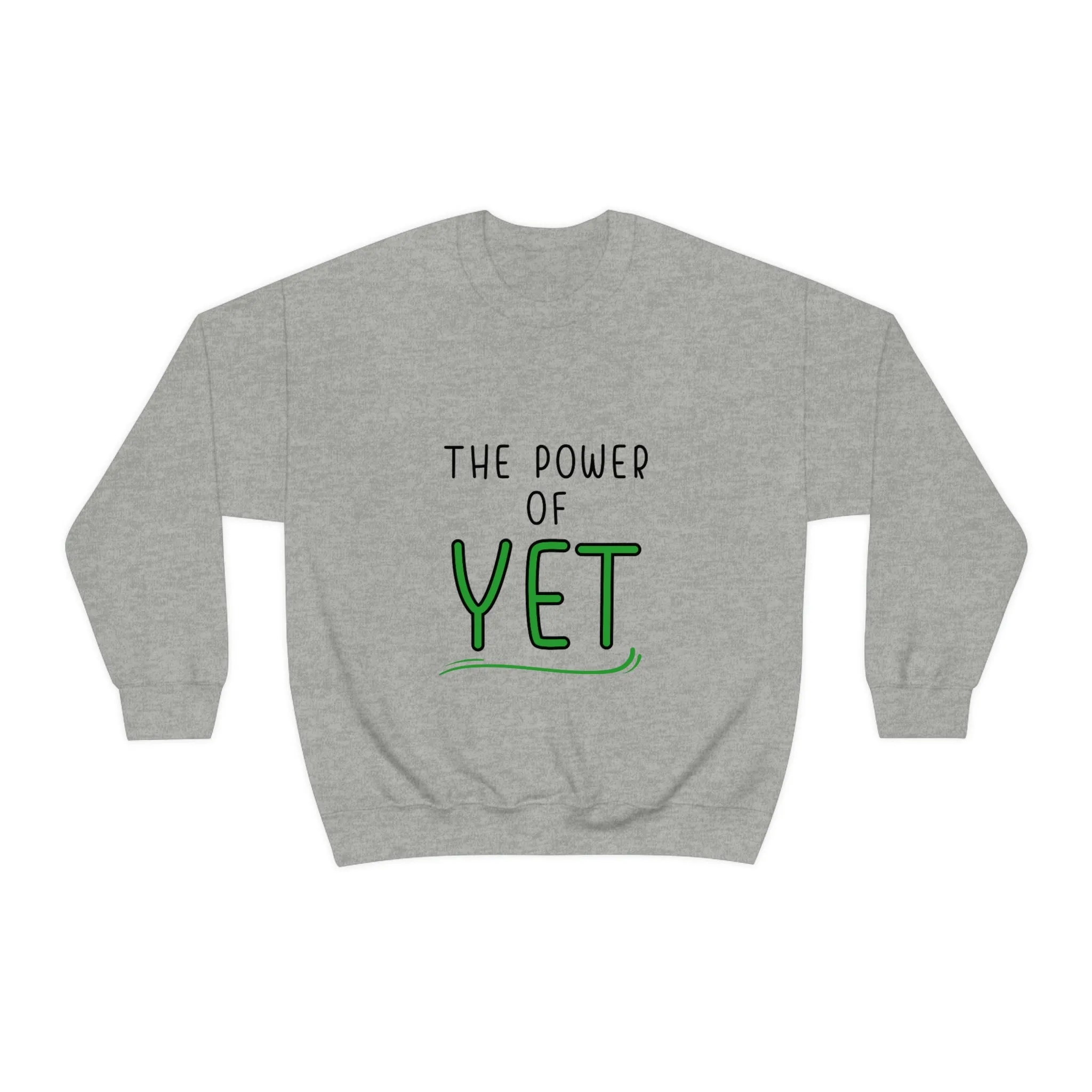 The Power of YET Unisex Heavy Blend™ Crewneck Sweatshirt v3