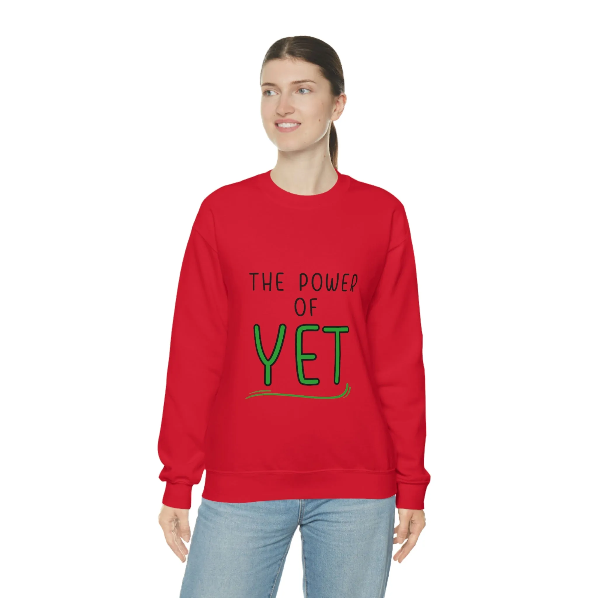 The Power of YET Unisex Heavy Blend™ Crewneck Sweatshirt v3