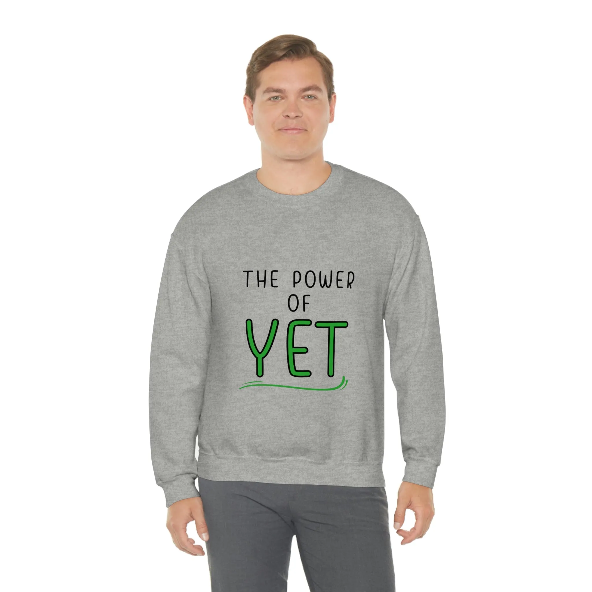 The Power of YET Unisex Heavy Blend™ Crewneck Sweatshirt v3