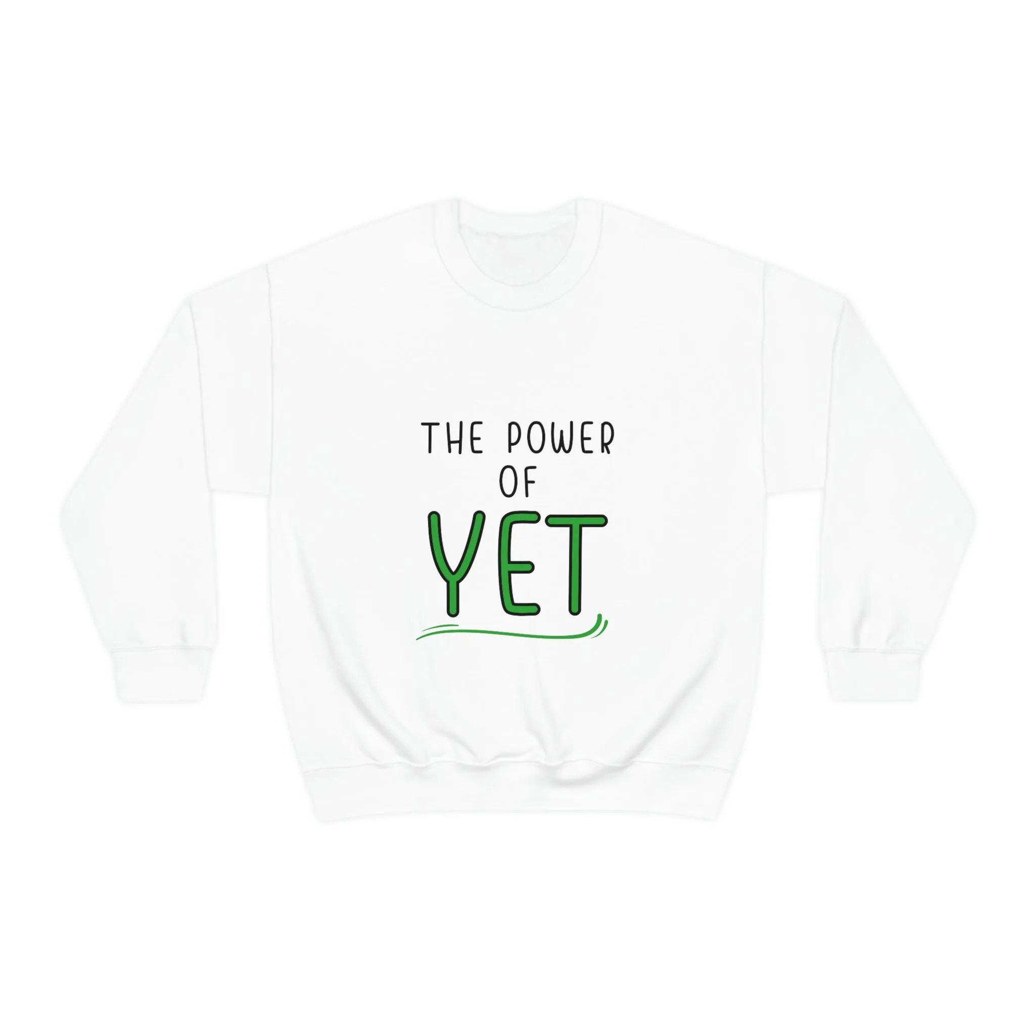 The Power of YET Unisex Heavy Blend™ Crewneck Sweatshirt v3