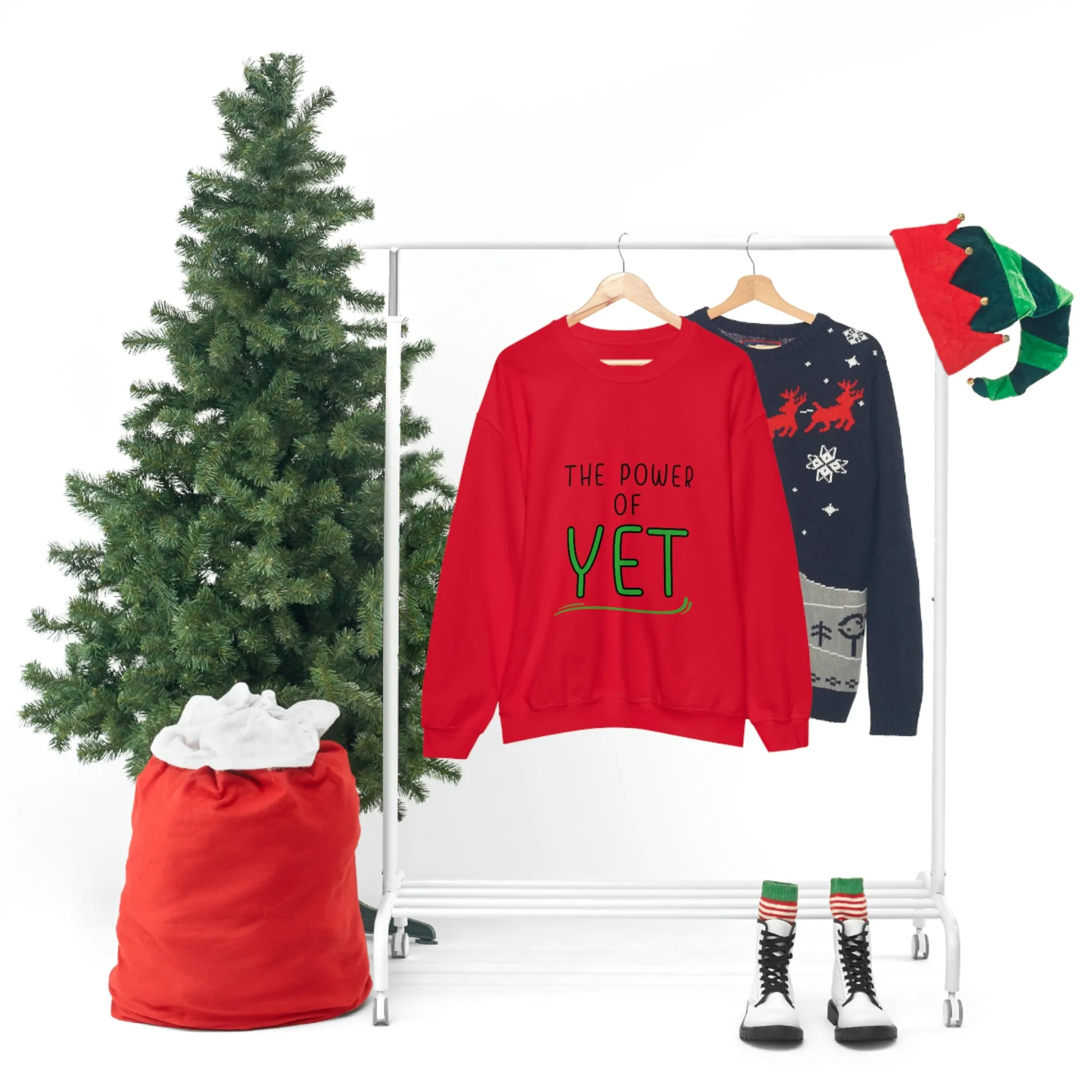 The Power of YET Unisex Heavy Blend™ Crewneck Sweatshirt v3