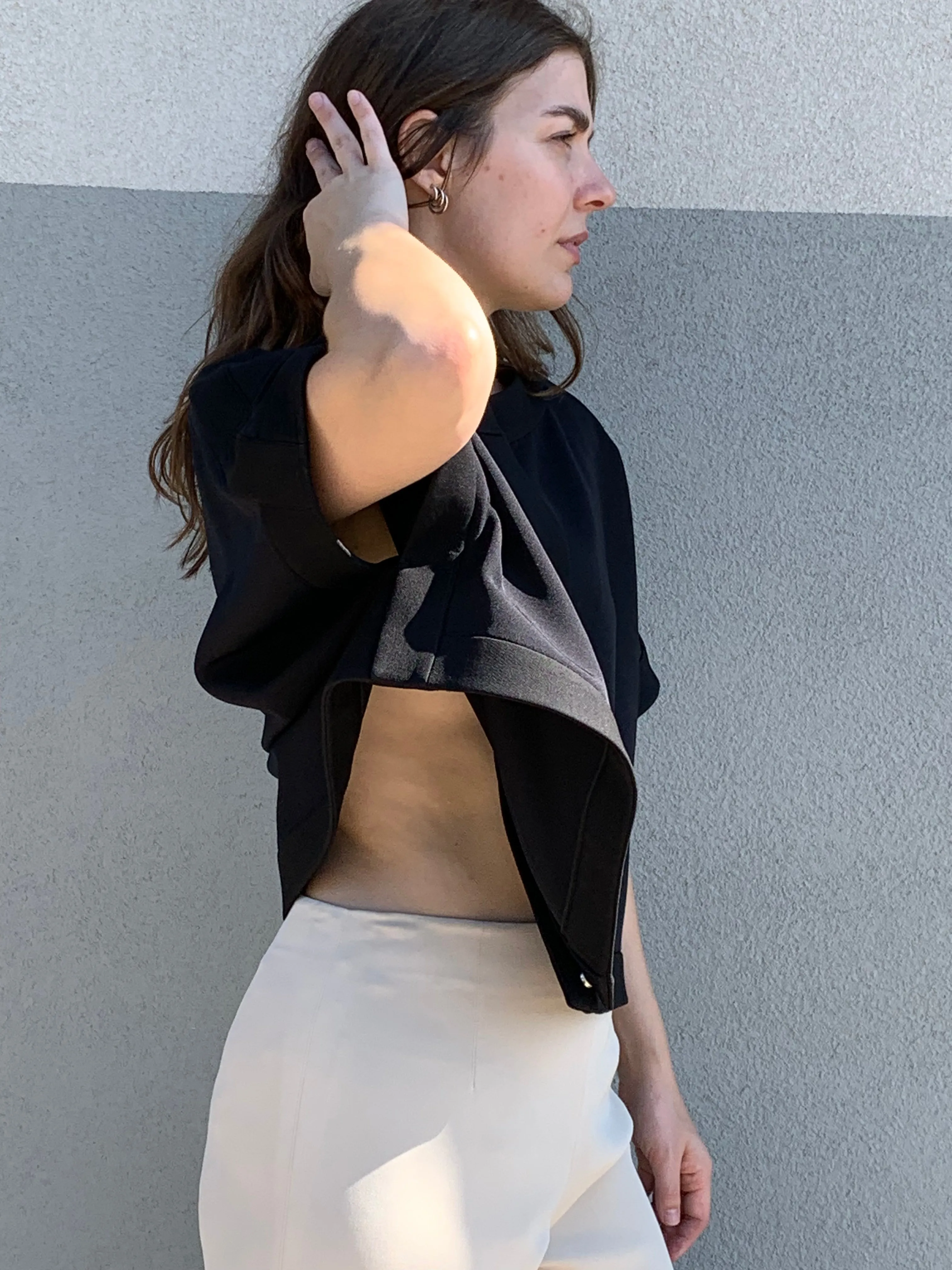 The Row crop jacket