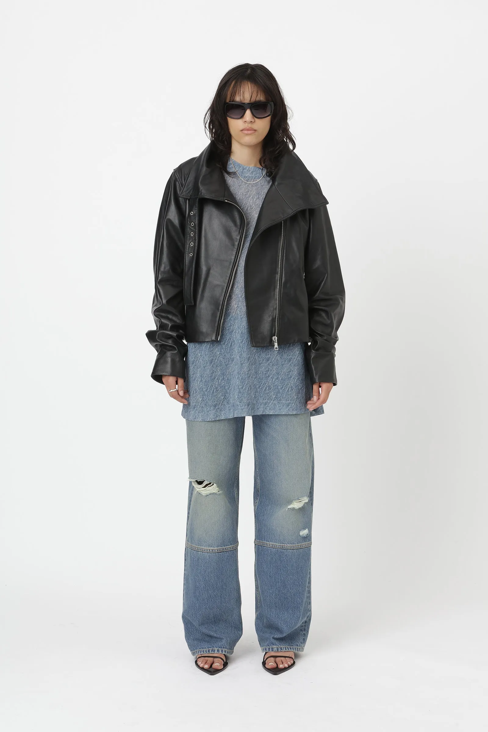 Tibby Leather - Black