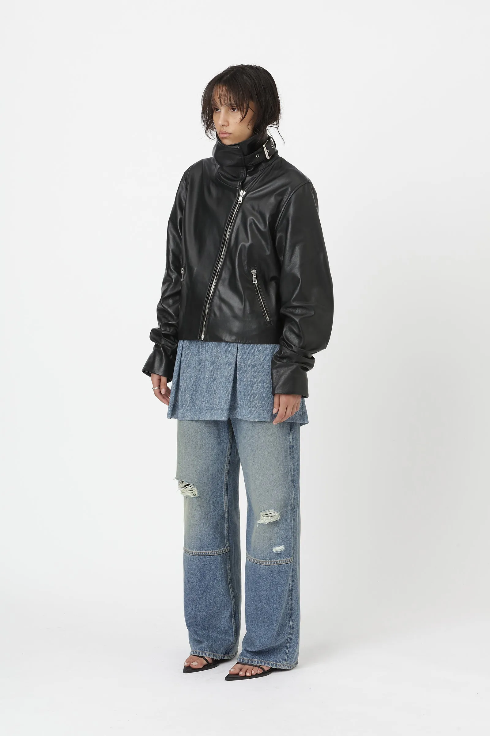 Tibby Leather - Black