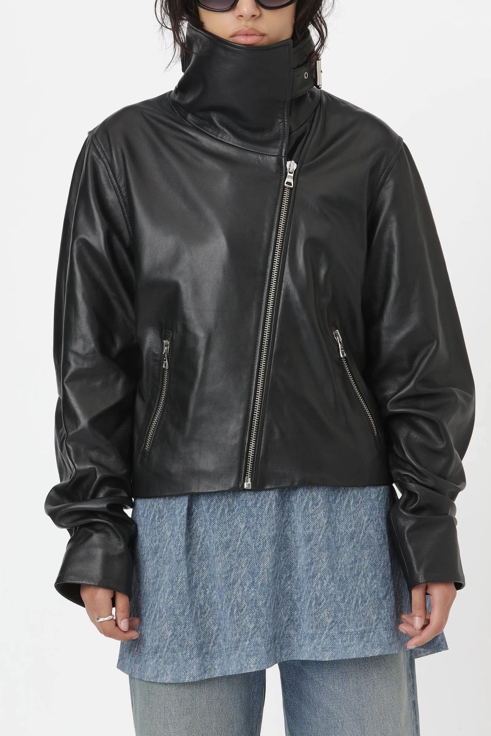 Tibby Leather - Black