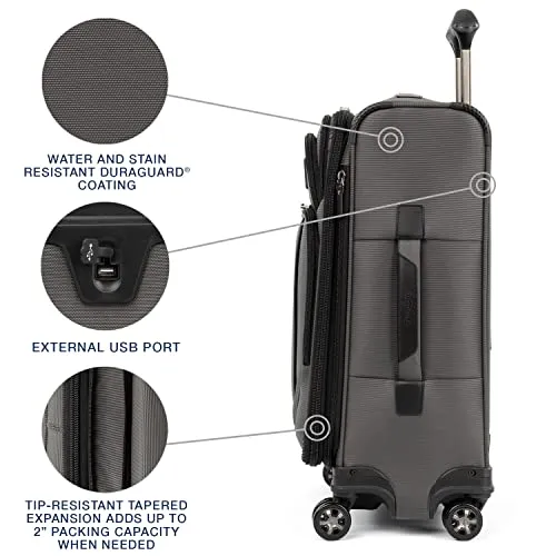 Travelpro Crew Versapack Softside Expandable Spinner Wheel