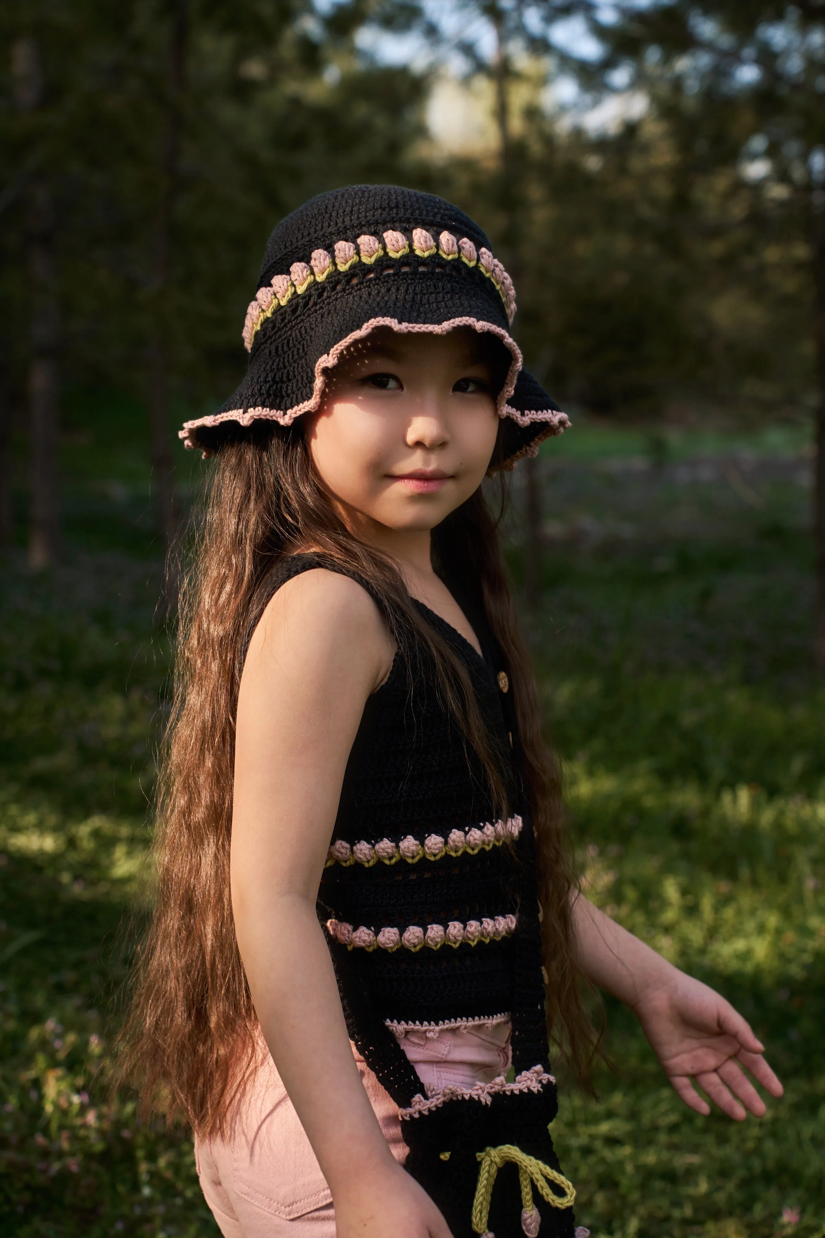 Tulips Top | black | In Stock (4-5y)