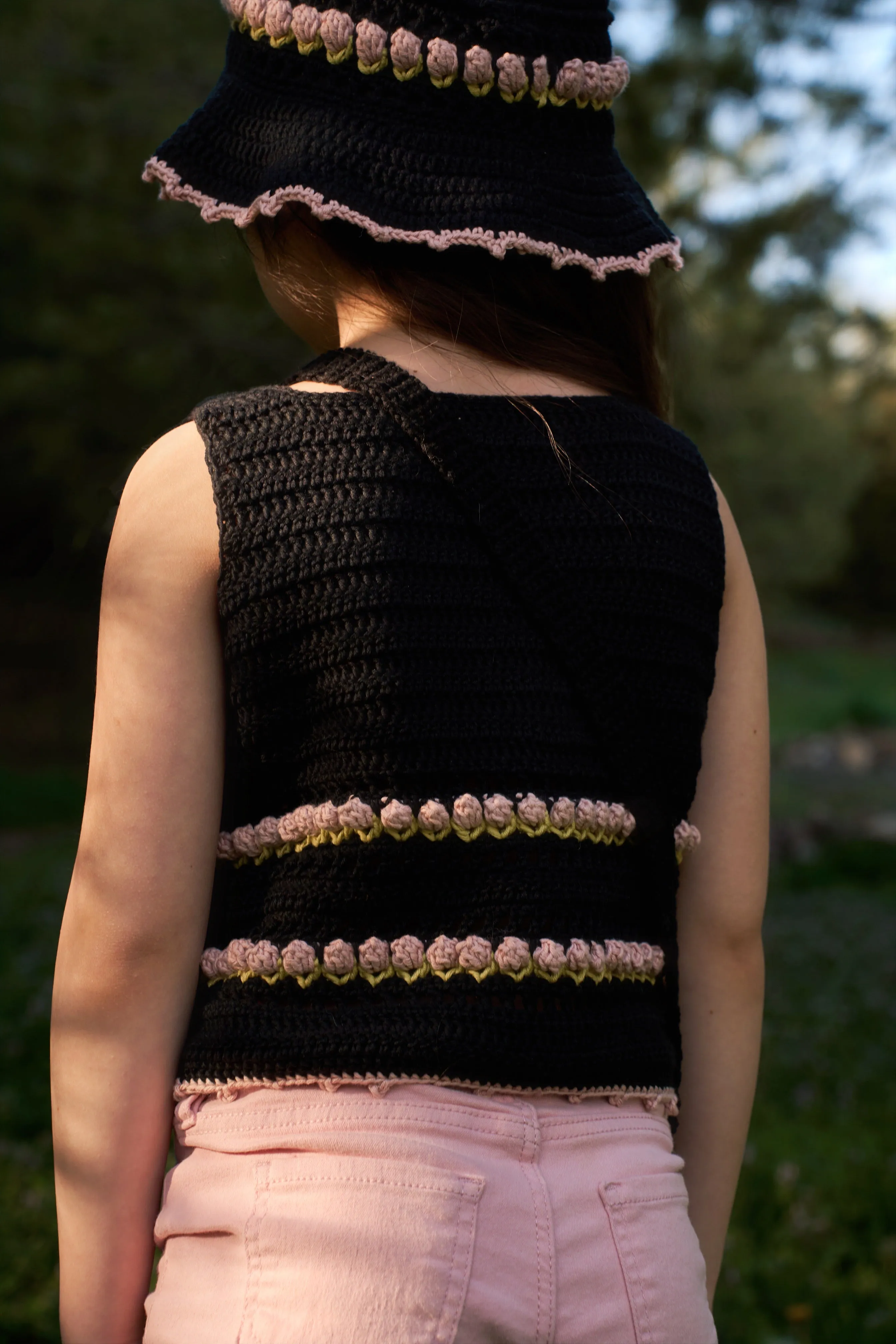 Tulips Top | black | In Stock (4-5y)
