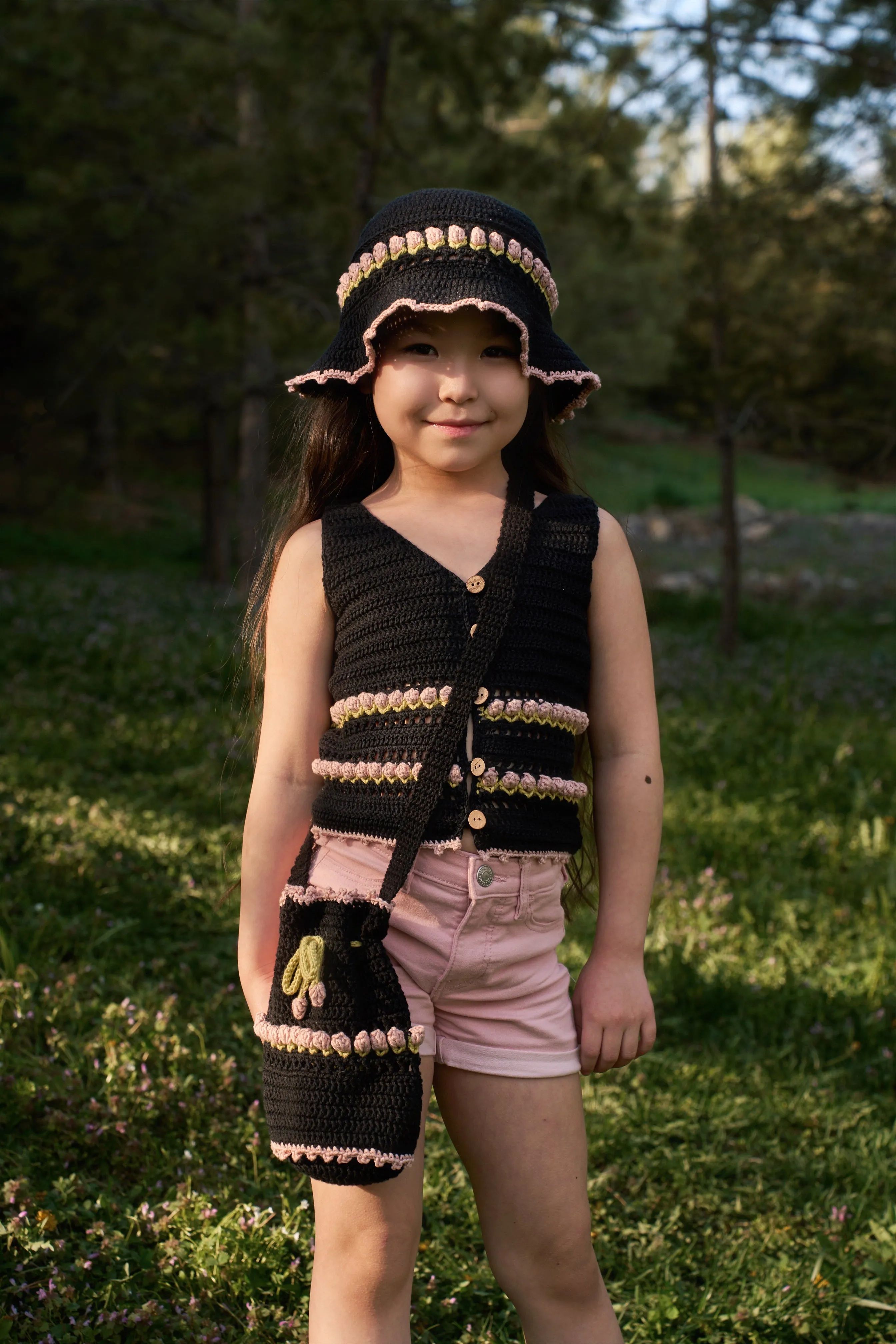 Tulips Top | black | In Stock (4-5y)