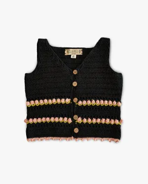 Tulips Top | black | In Stock (4-5y)