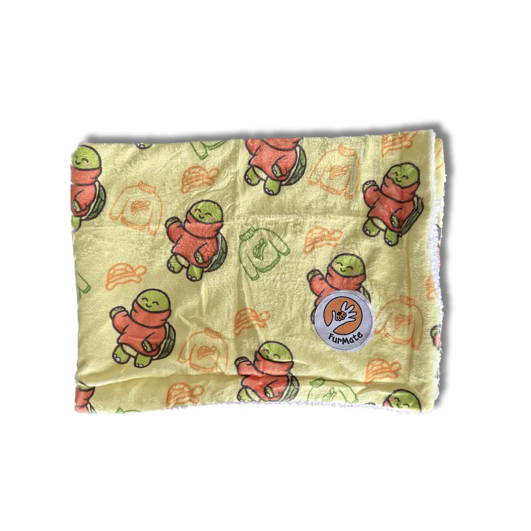 Turtles in Turtlenecks Blanket