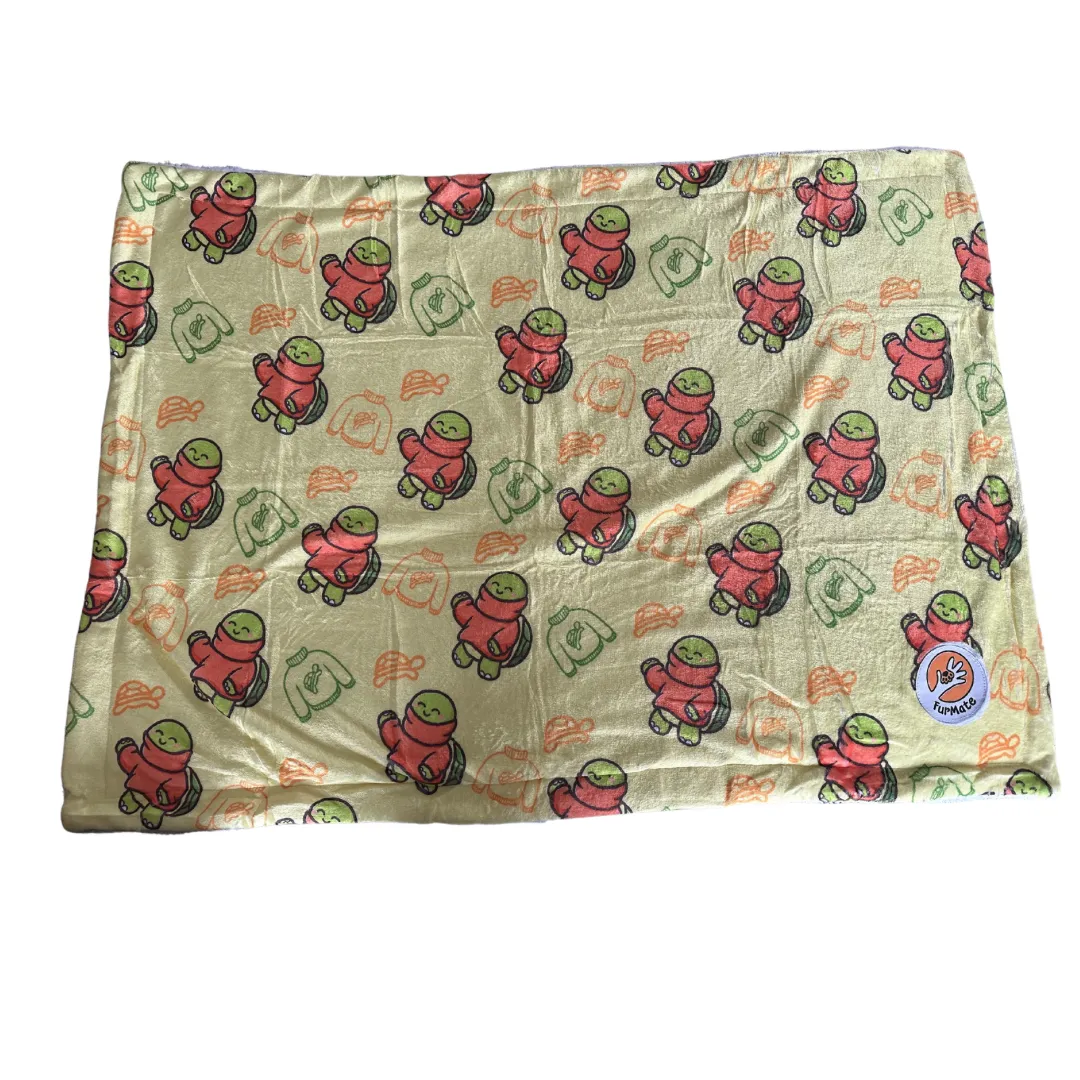 Turtles in Turtlenecks Blanket