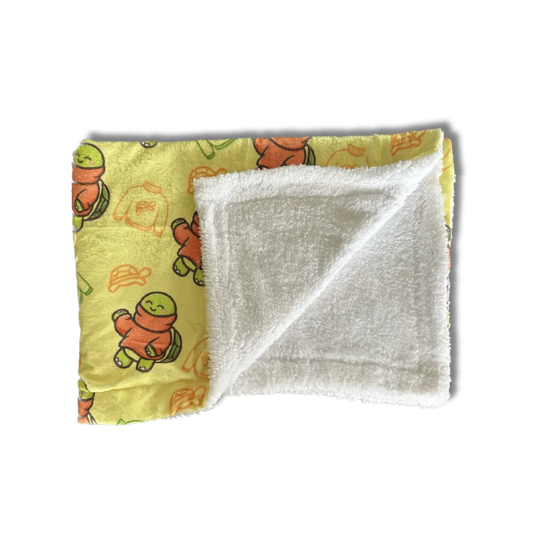 Turtles in Turtlenecks Blanket